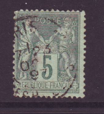 Frankrijk gestempeld nr. 75