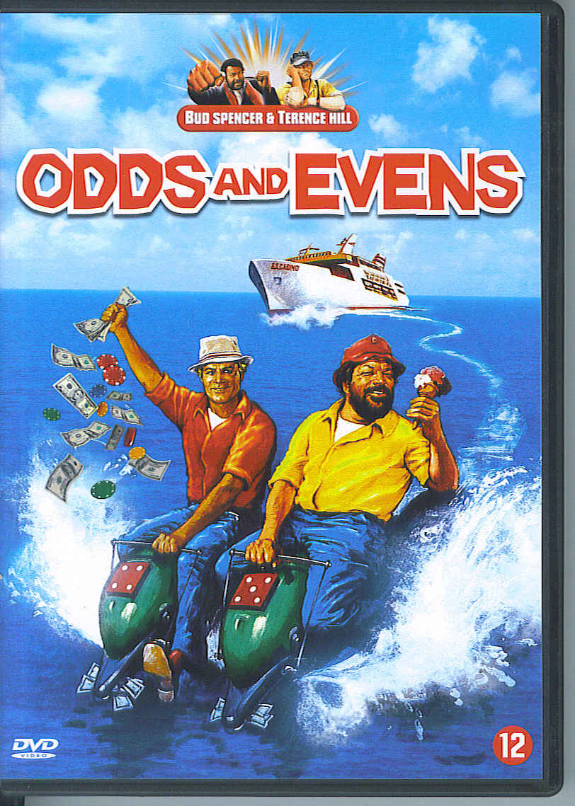 DVD - Odds And Evens - Hill & Spencer -NIEUW 