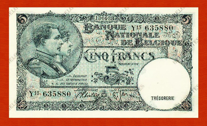5 Francs Type '1919' **UNC**1938** Lot 1902615880
