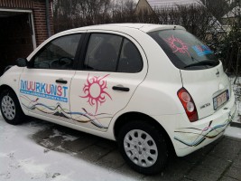 Autobelettering van A tot Z 