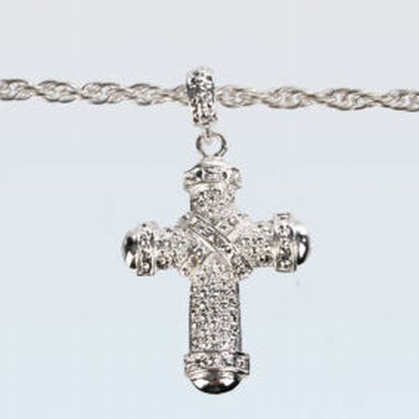 Bling Bling Halsketting Kruis