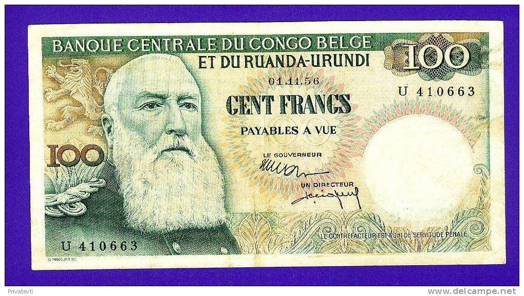 100 Francs 01-11-1956 * Lot 2410590663