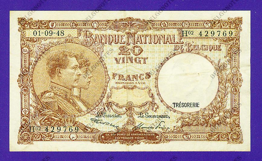 20 Francs Type '1919' *1948*Lot 1902619769