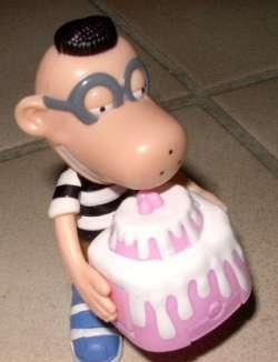 Figuurtje met taart