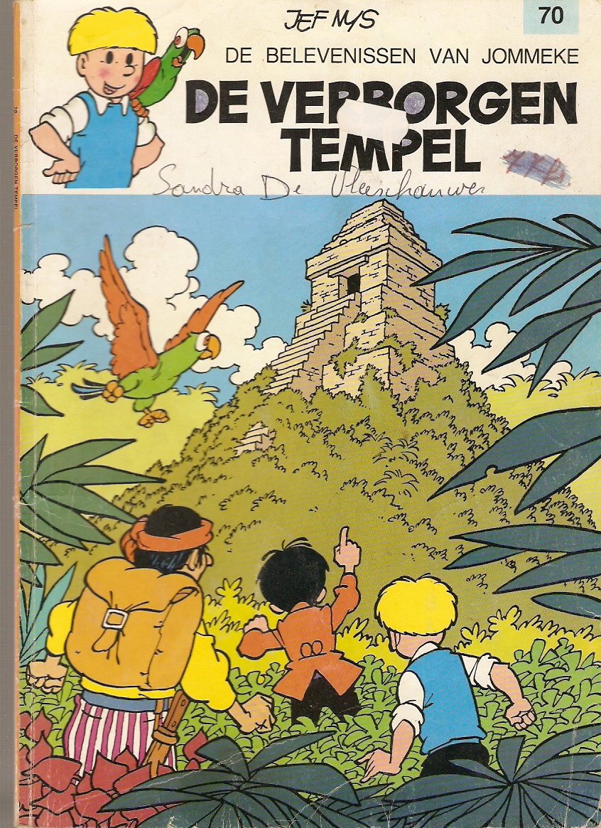 Jommeke 70 De verborgen tempel