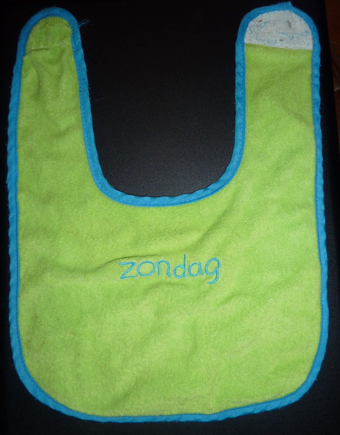 Slabbetje 'Zondag'