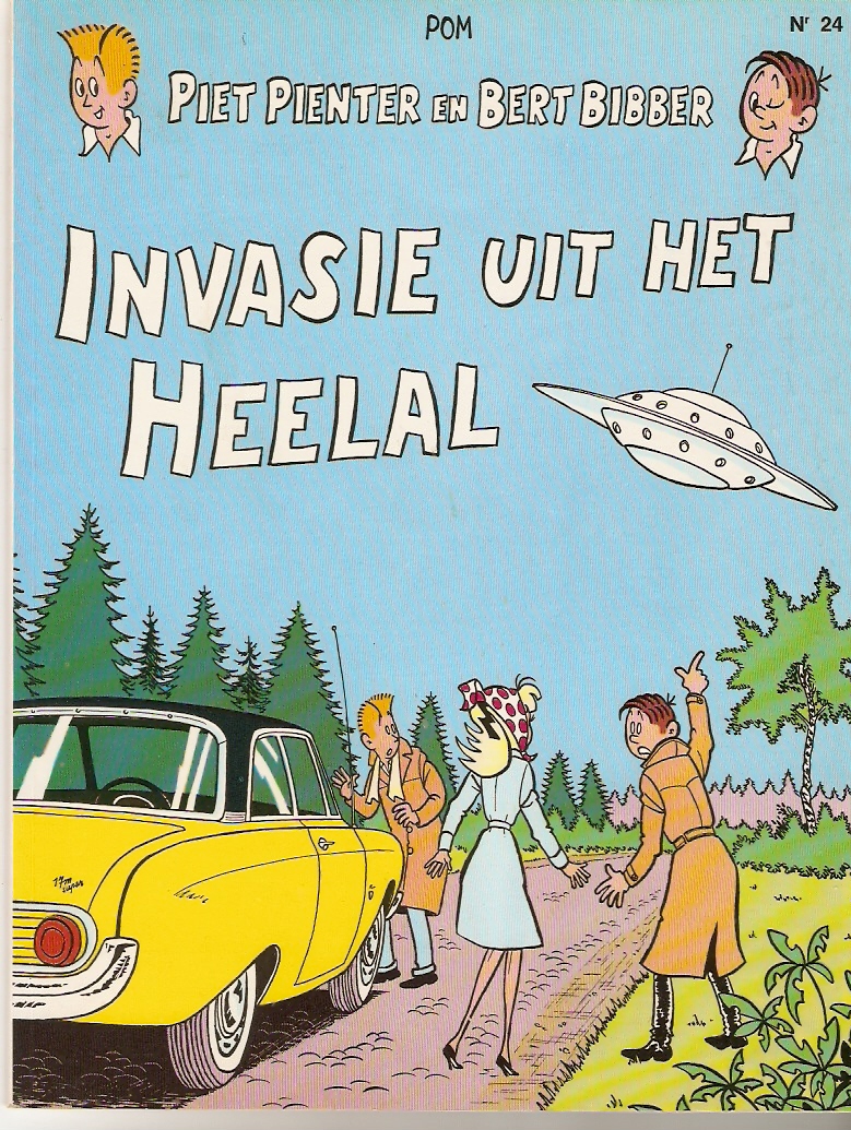 Piet Pienter en Bert Bibber 24 Invasie uit het heelal