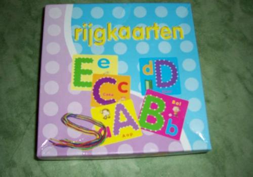 rijgkaarten 5verschillende