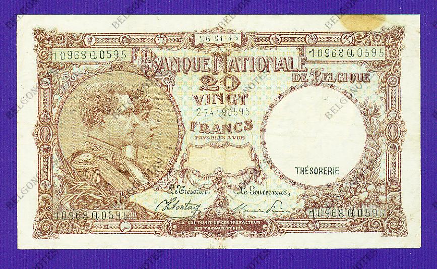 20 Francs Type '1919' *1945*Lot 1902610595