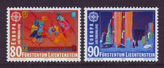 Europa postfris nrs. 974/75