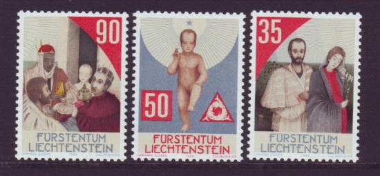 Postzegels: Liechtenstein postfris nrs. 895/97 