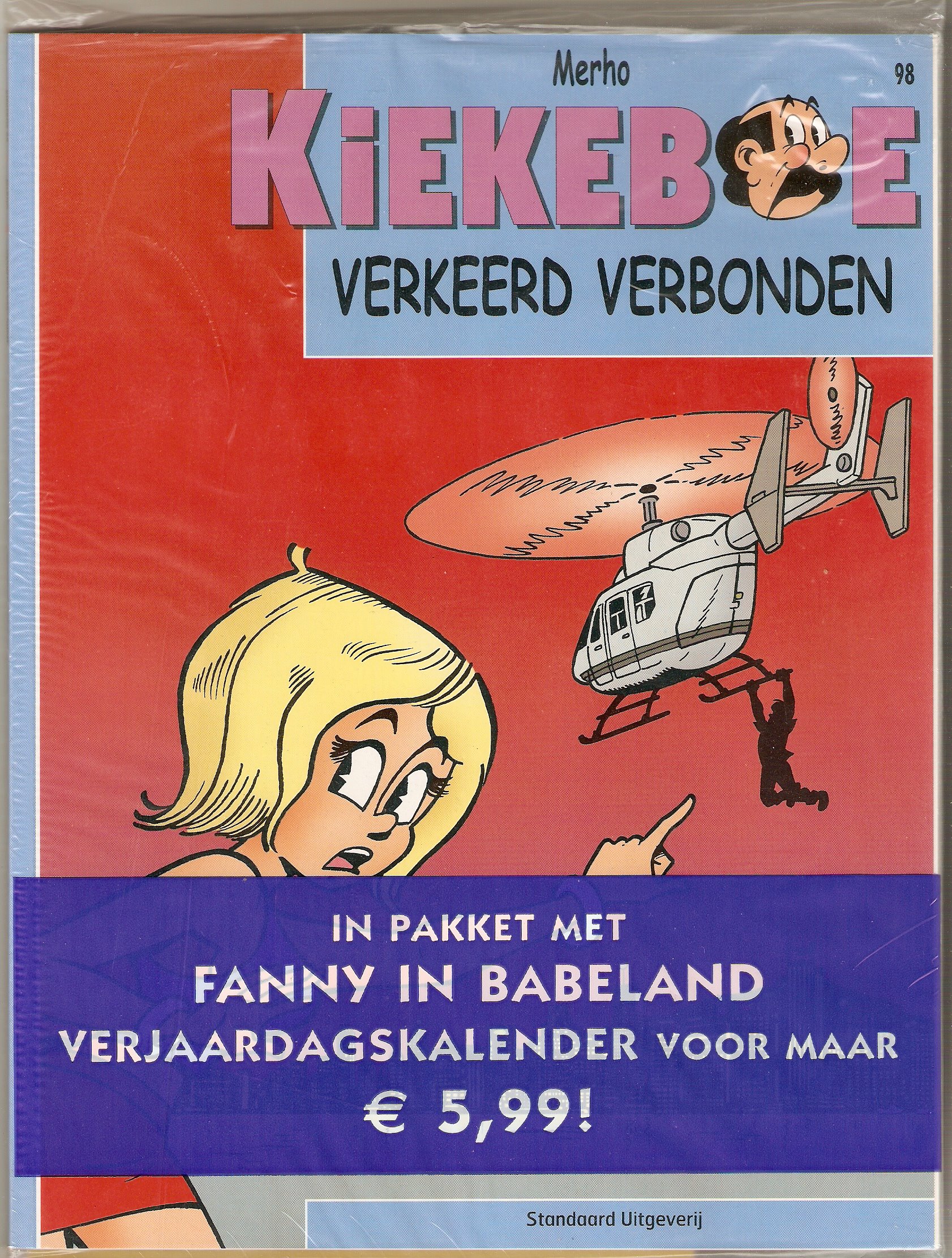 Kiekeboe 98 eerste druk met bijlage