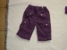 Foto 1 van Paars ribfluelen broek & t-shirt, maat 68 meisjes