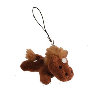 GSM Hangertje Mobile Charm Pluche Animals : Paardje