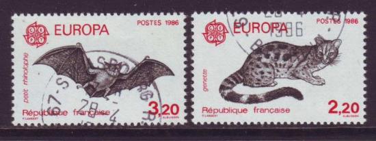 Europazegels gestempeld 12 
