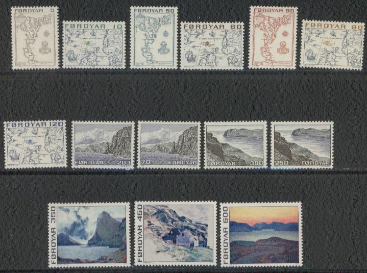foroyar yvertnrs: 1/14  postfris