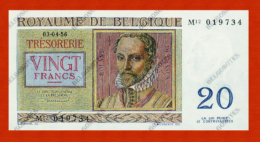 20 Francs Type Regnier **UNC**1956** Lot 1902619734