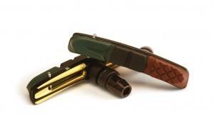 XLC V-BRAKE REMBLOKSET(4 STUKS) HOUDER GOUD