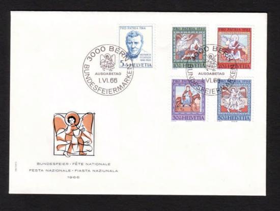 FDC Zwitserland5  