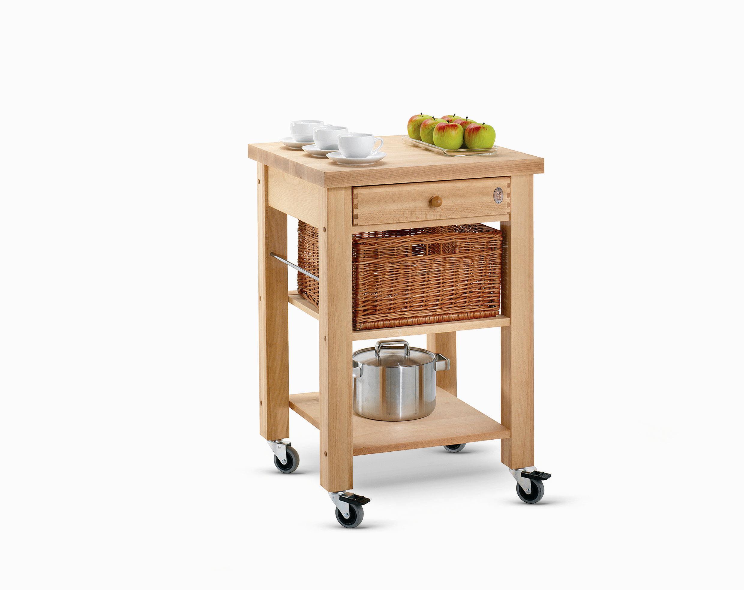 Keuken-trolley M600 met mand (Butler)