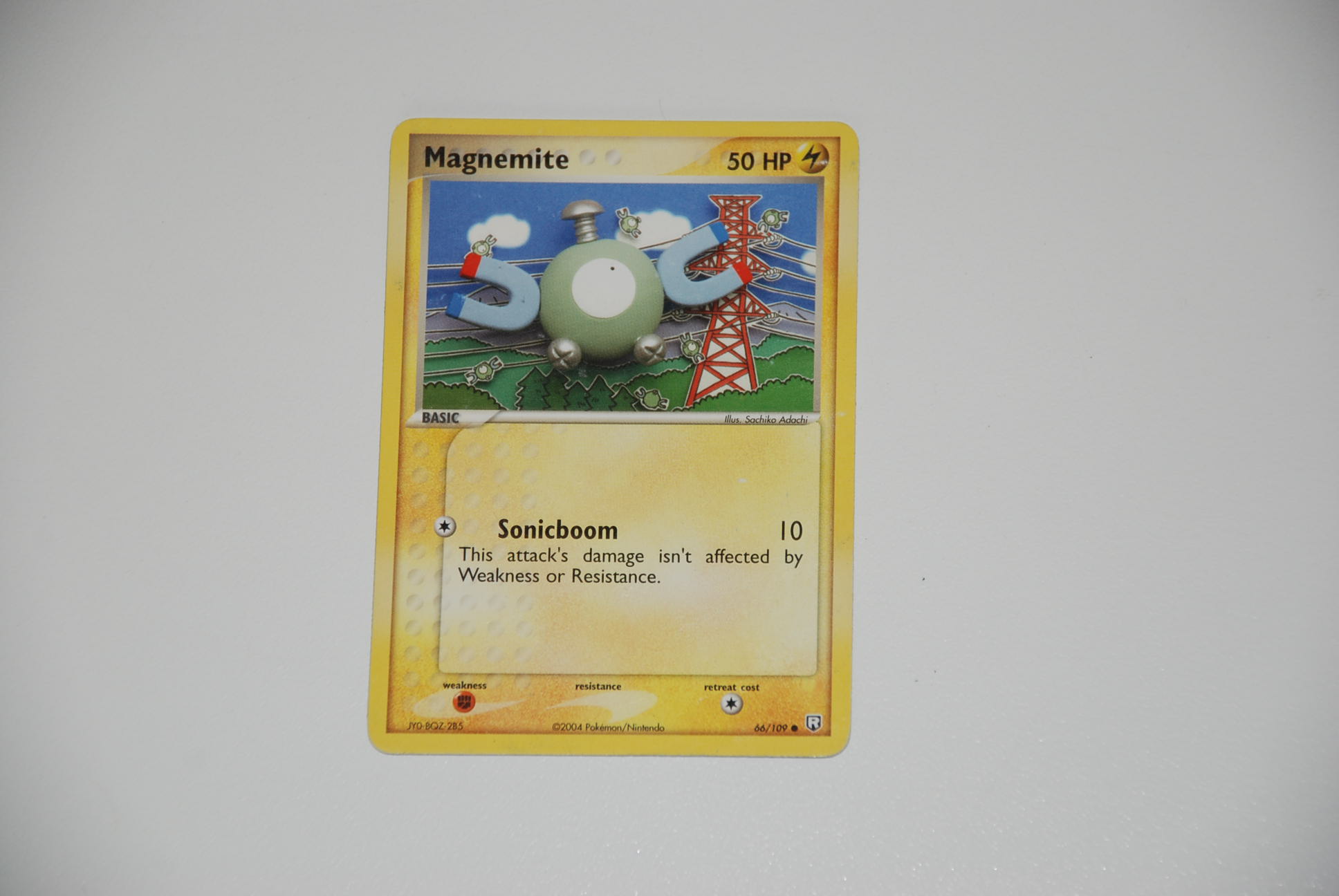 pokemon kaart magnemite