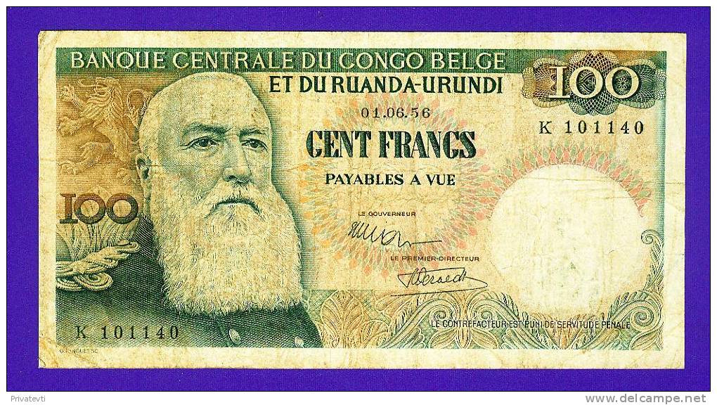 100 Francs  01-06-1956 * Lot 2410591140