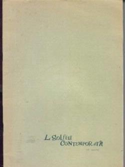 Le solfège contemporain, 3e volume