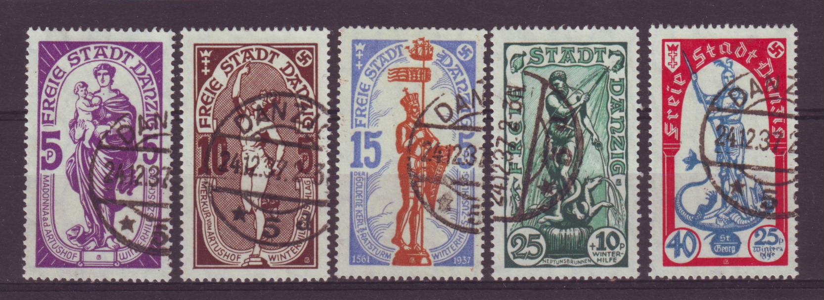 Duitsland: Danzig nr. 276/80