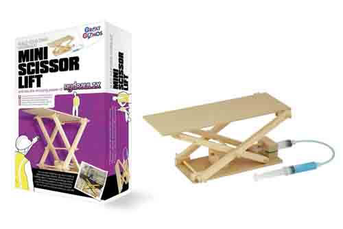 Hydraulix Schaarlift - Houten educatief speelgoed