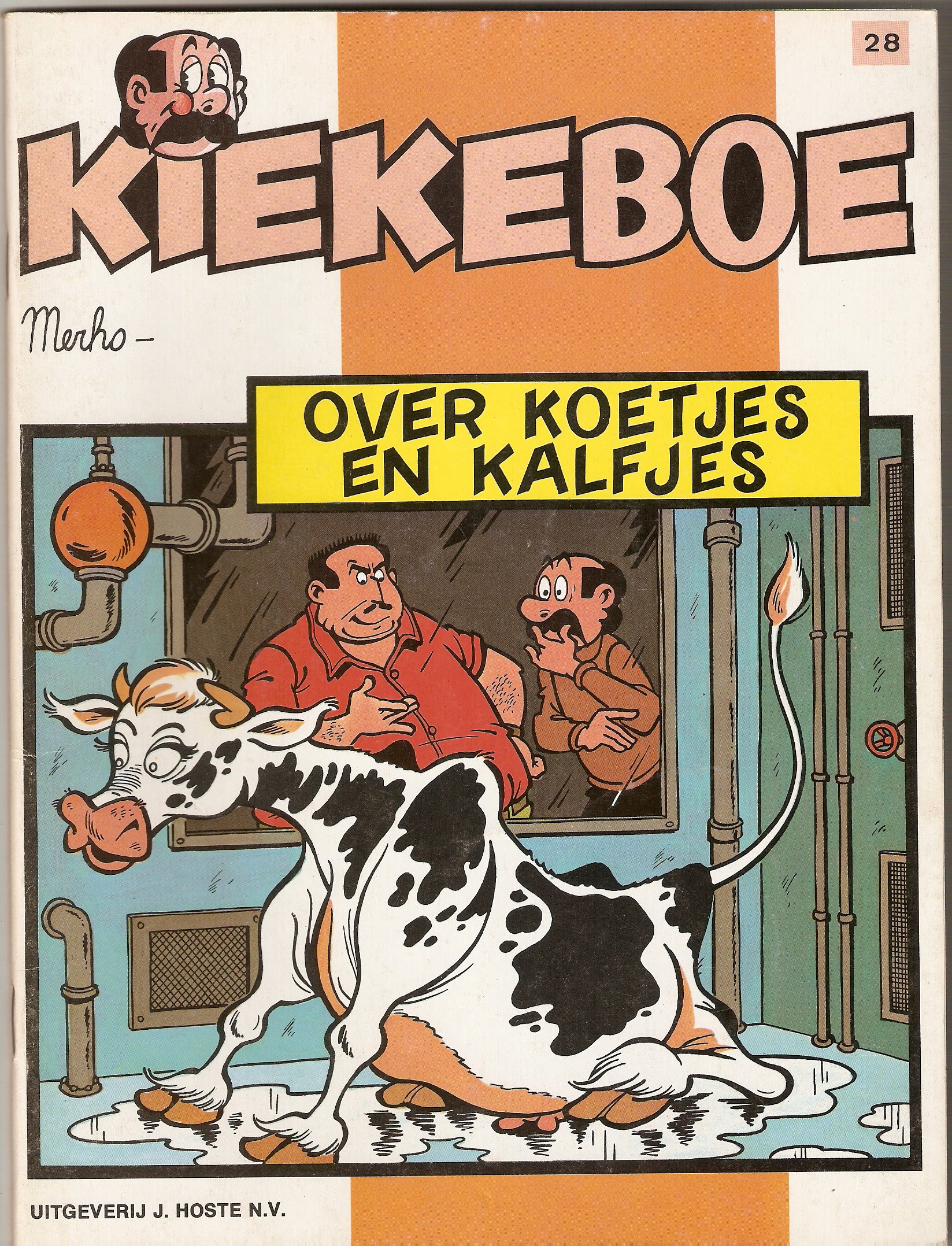 Kiekeboe 28 eerste druk zeer mooi