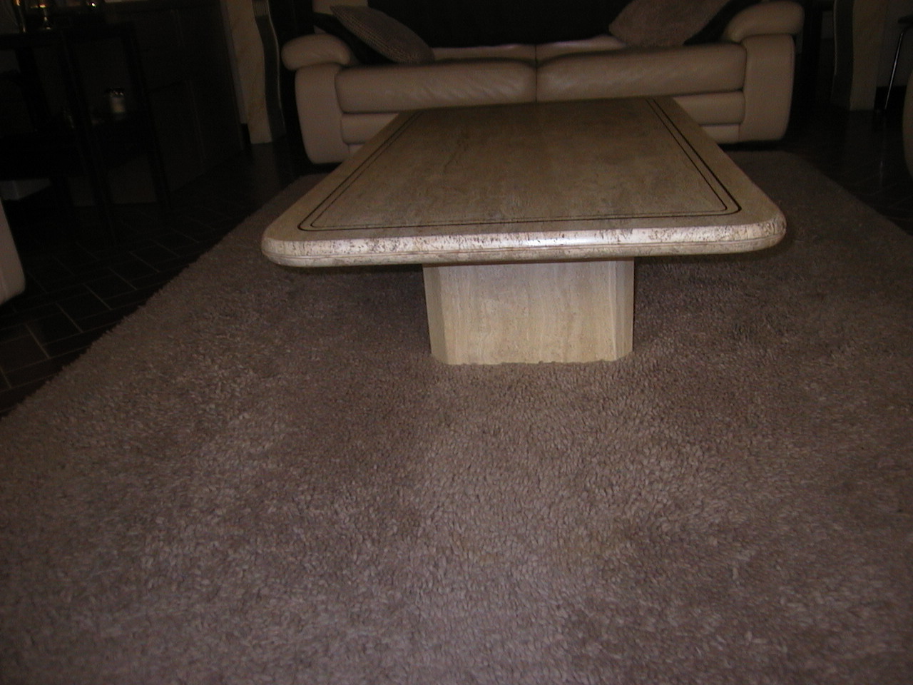 TRAVERTEIN TAFEL