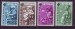 Foto 1 van Suriname2 postfris Groene kruis 