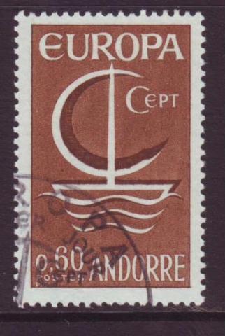 Europazegels gestempeld 6 