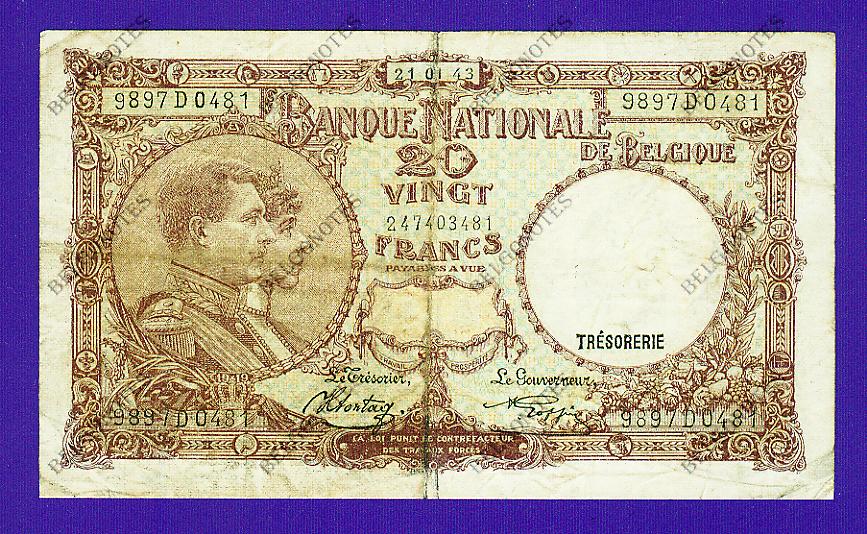 20 Francs Type '1919' *1943*Lot 1902610481