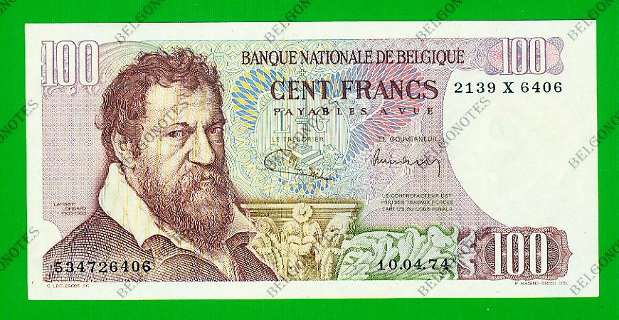 100 Francs Type Lombard 1974 **PR** Lot 1902616406