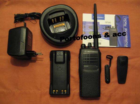 Motorola GP340 VHF portofoon 