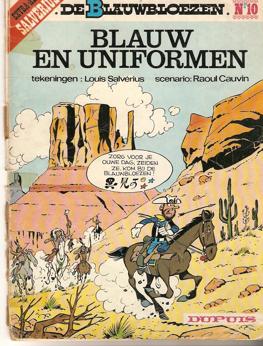 De blauwbloezen 10 Blauw en uniformen
