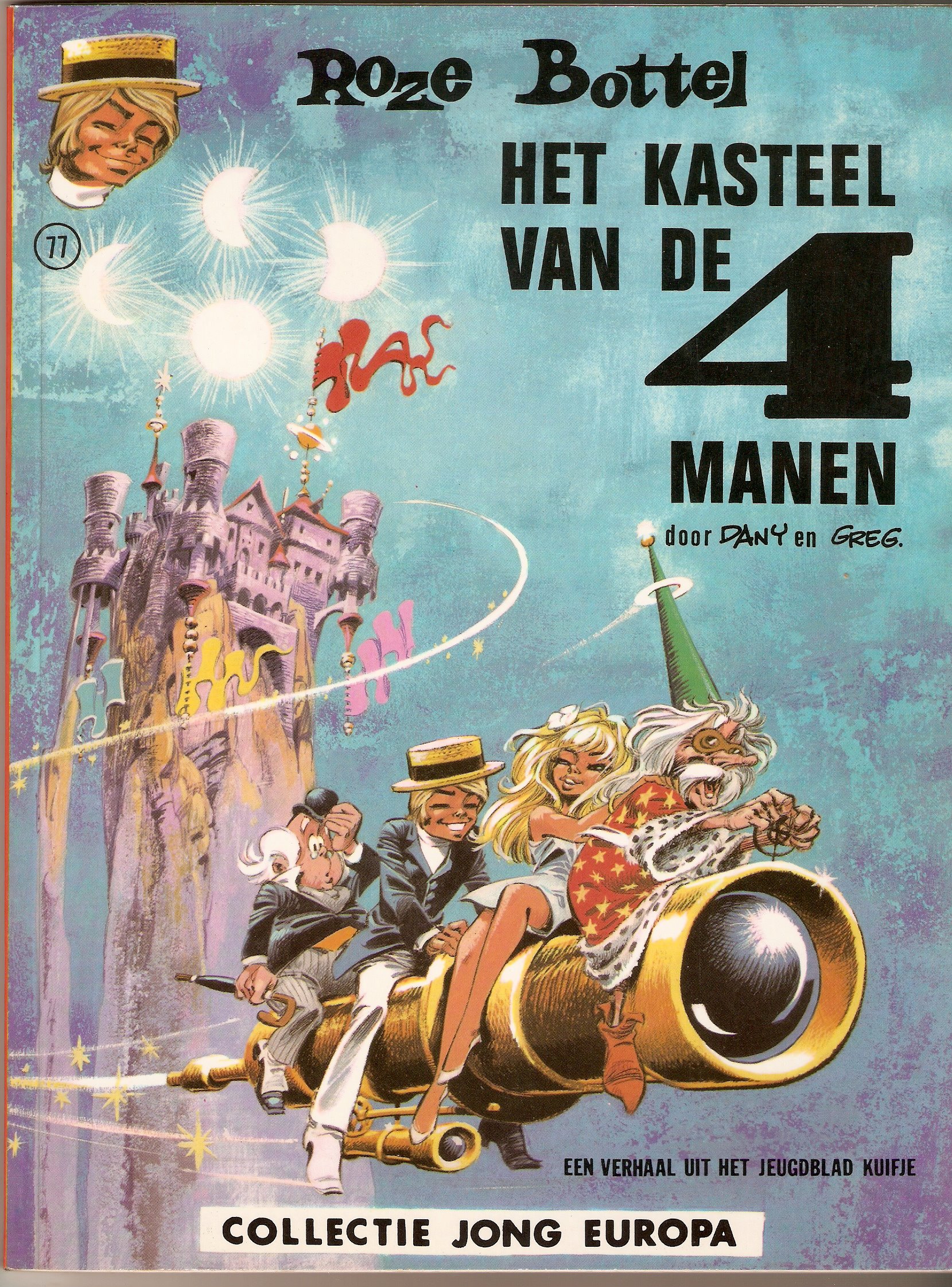Roze Bottel - Kasteel van de 4 manen
