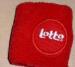 Foto 1 van Rood zweetbandje Lotto (nieuw)