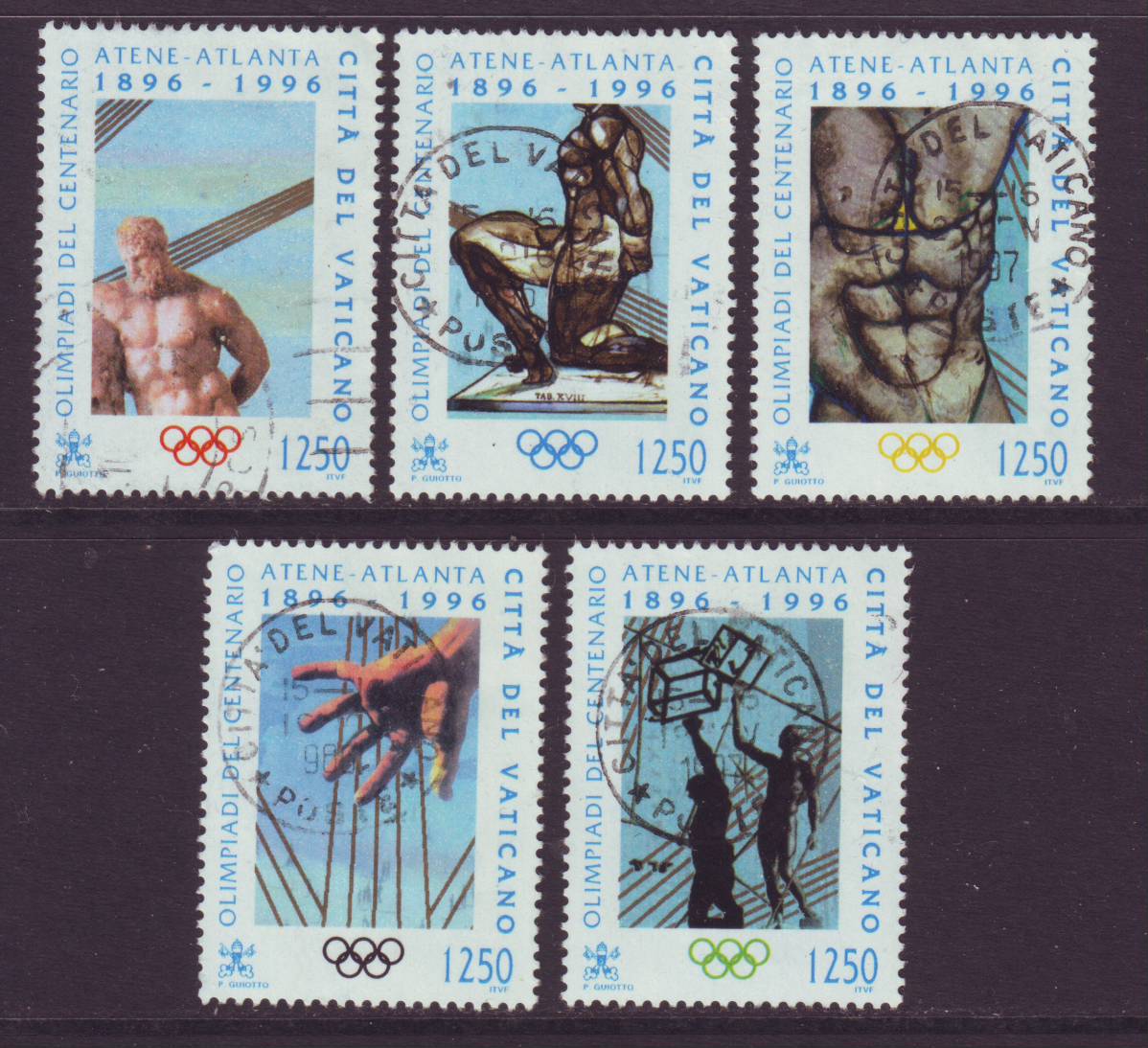 Vatikaanstad nrs. 1038/42 
