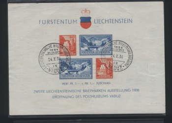 Liechtenstein gestempeld1 