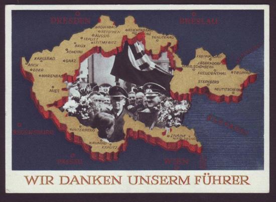 Propagandakaart 2 Duitse Rijk
