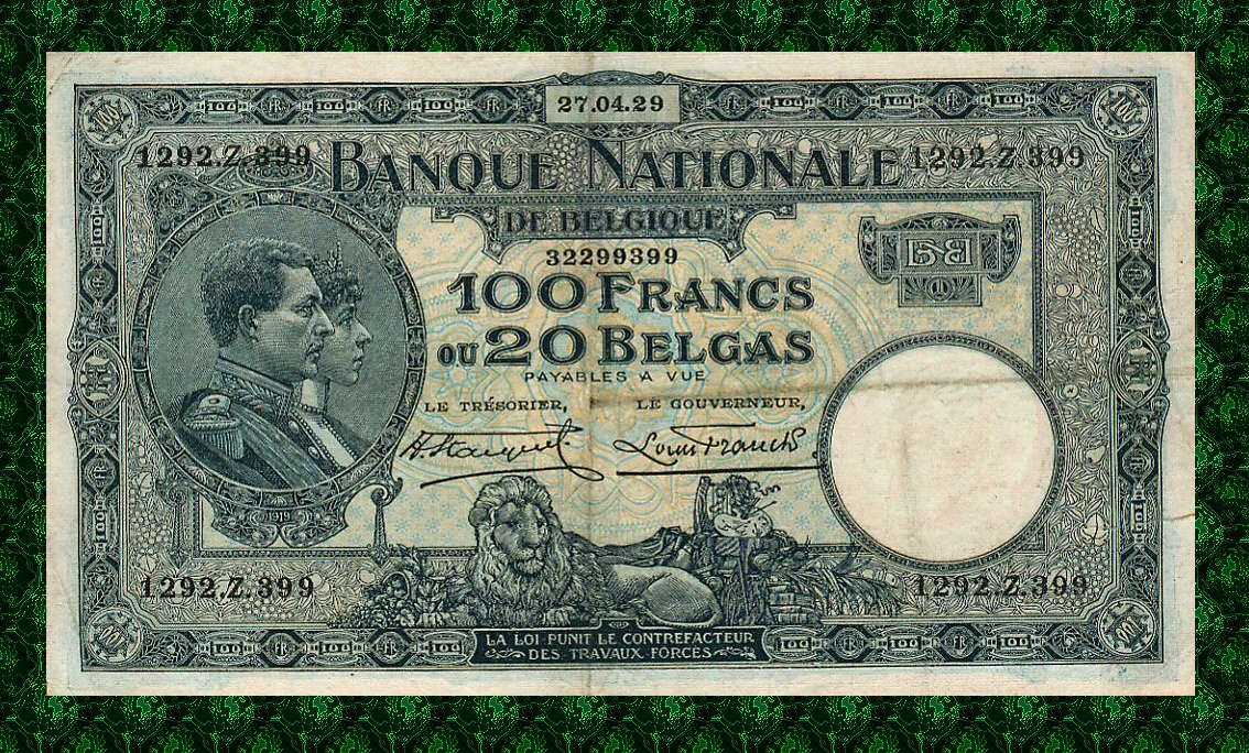 100 Francs Type Nat. reeks 1929*Lot 1902619399