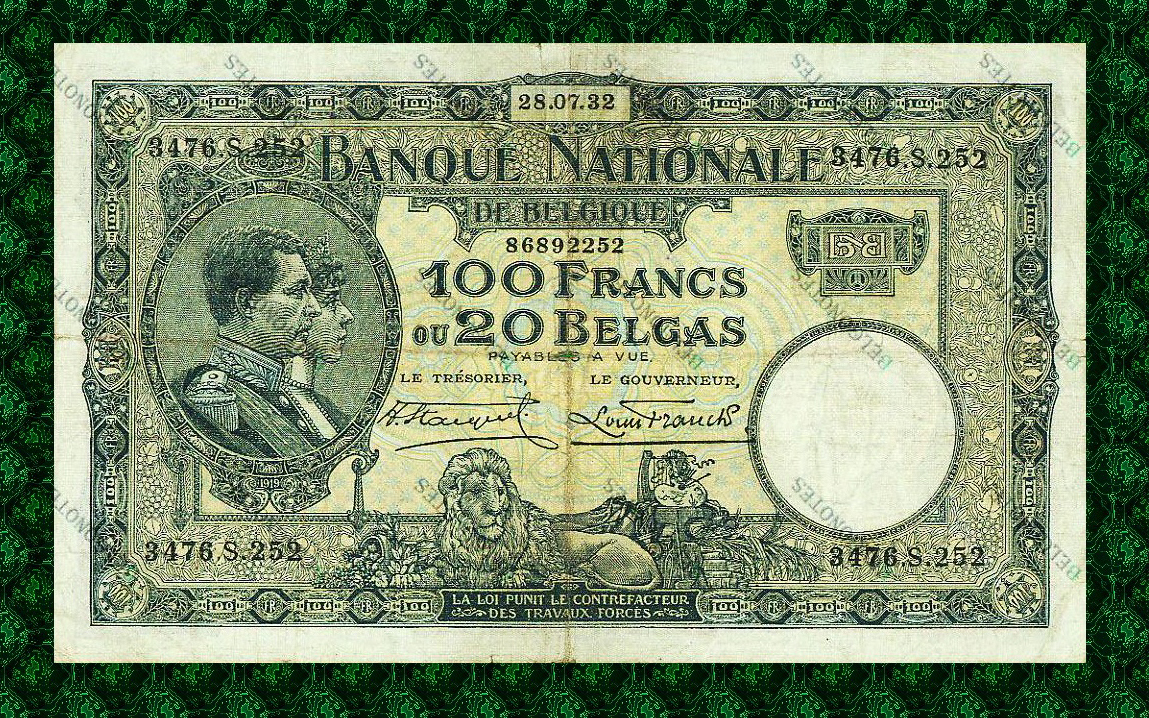 100 Francs Type Nat. reeks 1932*Lot 1902612252