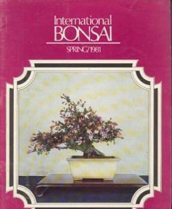 International bonsai, Spring 1981