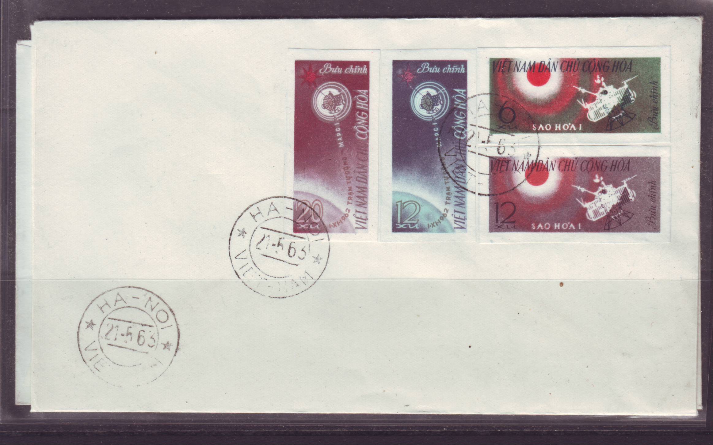 Ruimtevaart FDC51 Vietnam