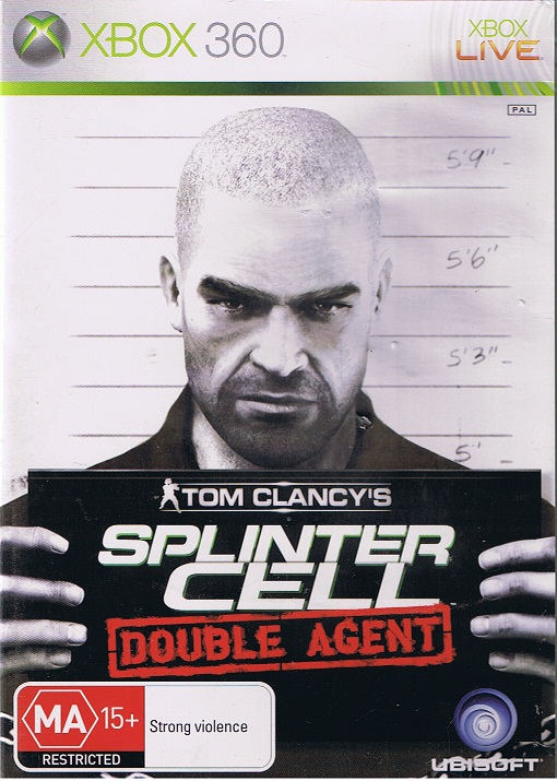 XBOX 360 GAME; Splinter Cell: Double Agent