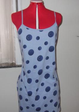 Mooie zomerjurk in vrolijk blauw Nr. 29