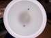 Foto 2 van blauwe luster met lamp