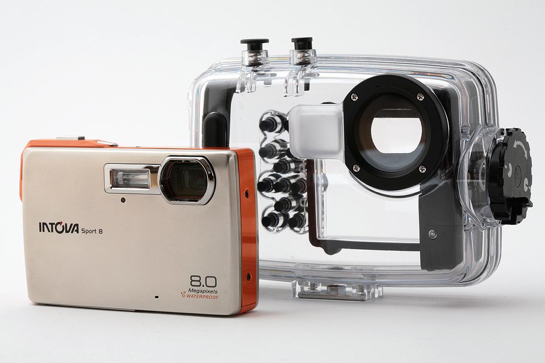 Onderwatercamera Intova SP 8 / Appareil photo sous marine